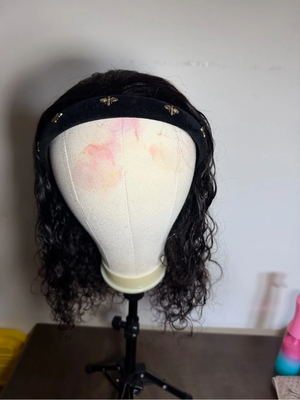 Custom 20” Human Hair Half Wig – Ready to Wear